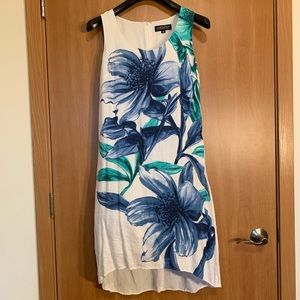 Linen Summer Vacation high-low dress